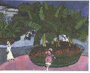 Ernst Ludwig Kirchner Albertplatz in Dresden china oil painting artist